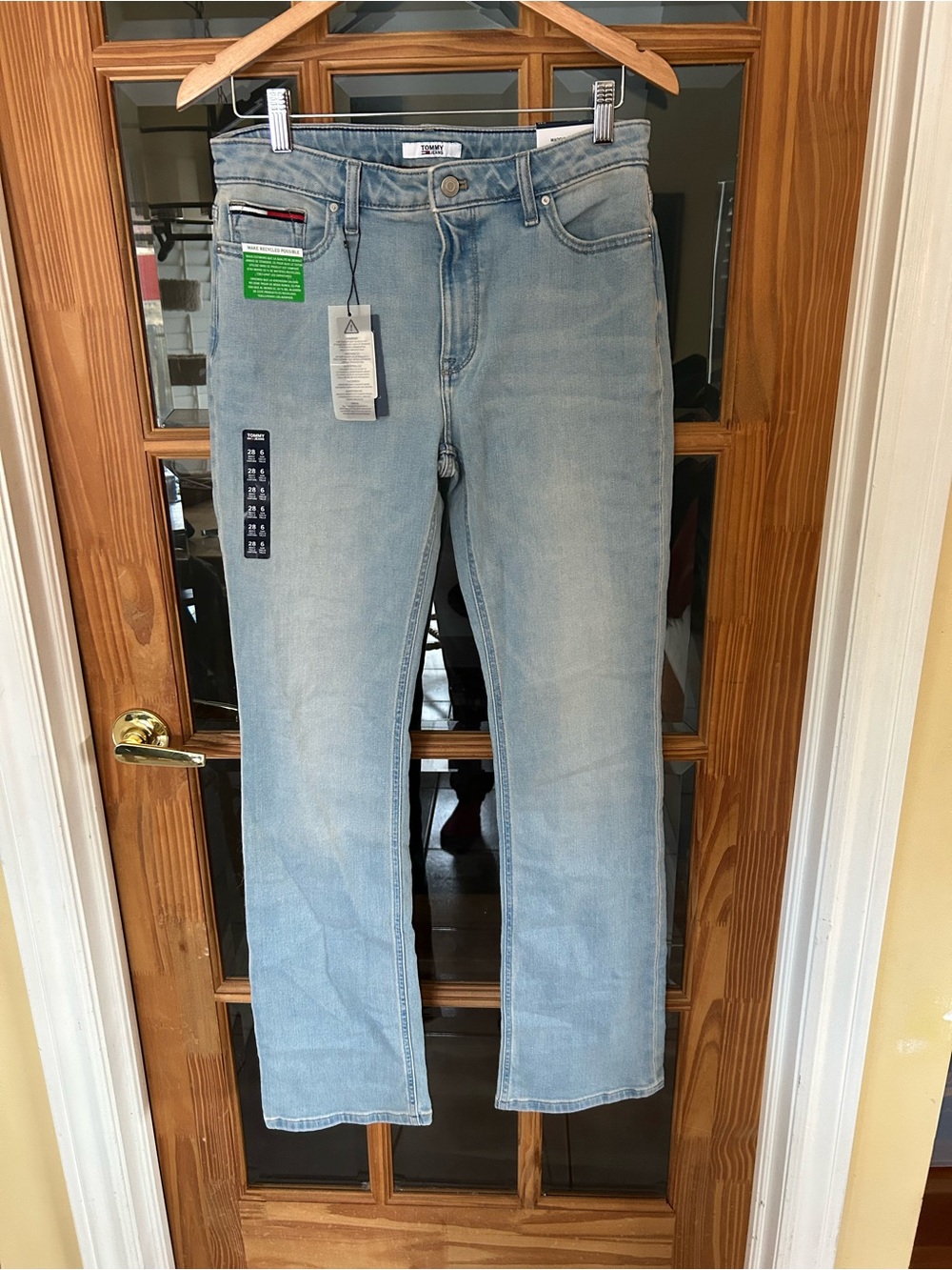 Tommy Hilfiger Maddie Mid Rise Boot Cut Jeans